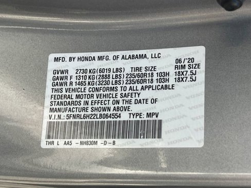 Used 2020 Honda Odyssey LX image 34