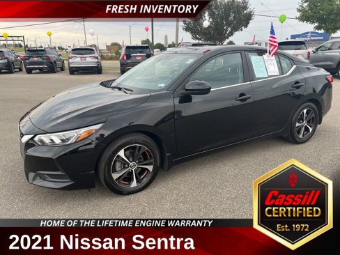 Used 2021 Nissan Sentra SV image 1
