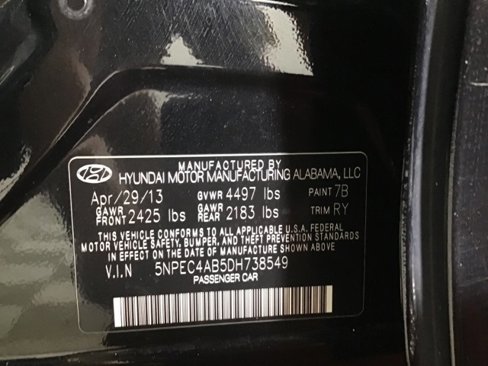 Used 2013 Hyundai Sonata SE w/ Navigation & Sunroof Pkg image 27