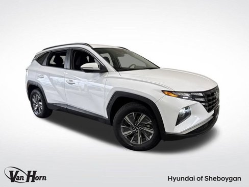 Used 2022 Hyundai Tucson Blue image 1