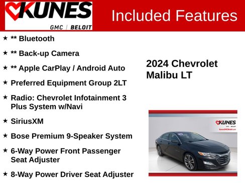 Used 2024 Chevrolet Malibu LT image 2