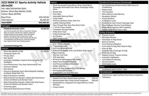 Certified 2023 BMW X1 xDrive28i w/ Premium Package image 39