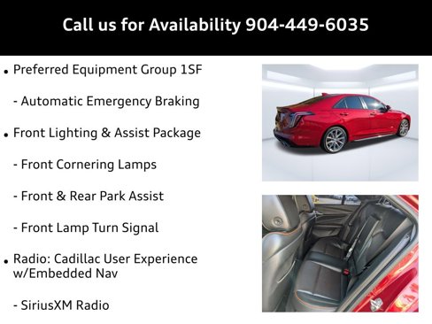 Used 2020 Cadillac CT4 V w/ Climate Package image 17