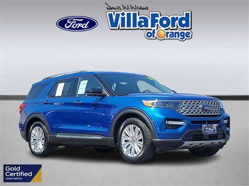 Certified 2020 Ford Explorer Limited w/ Class III Trailer Tow Package image 1