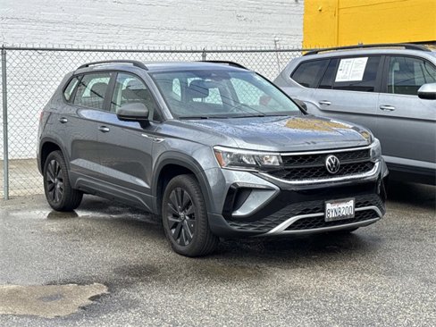 Certified 2022 Volkswagen Taos S w/ IQ Drive S Package image 1