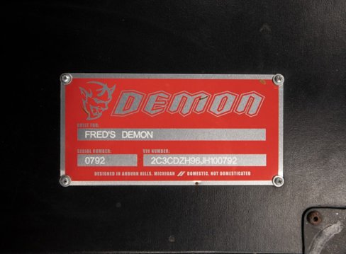 Used 2018 Dodge Challenger SRT Demon image 62