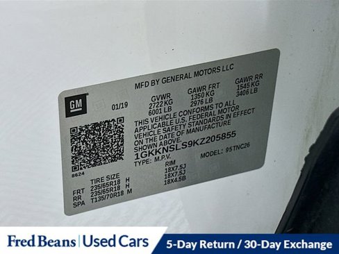 Used 2019 GMC Acadia SLE image 36