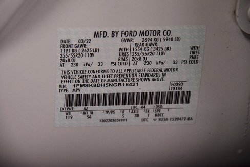 Used 2022 Ford Explorer XLT w/ Equipment Group 202A image 17