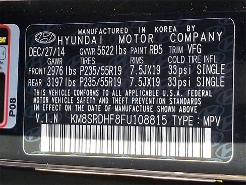 Used 2015 Hyundai Santa Fe GLS w/ Option Group 03 image 28