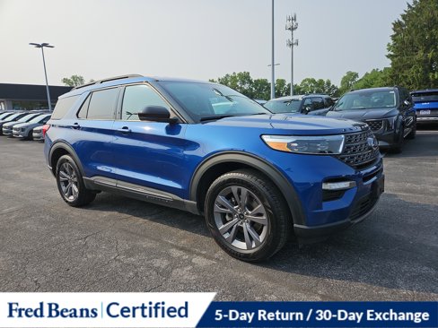 Certified 2022 Ford Explorer XLT w/ Equipment Group 202A image 1