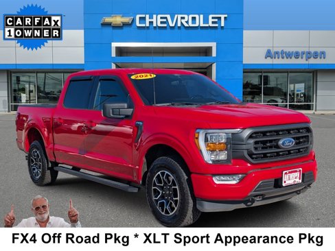 Used 2021 Ford F150 XLT w/ Equipment Group 302A High image 1