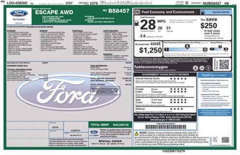 Used 2022 Ford Escape SEL image 16