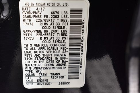 Used 2017 Nissan Rogue S image 40