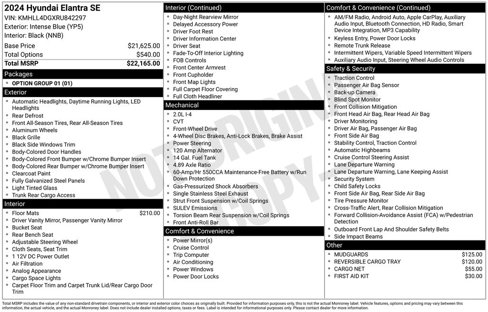 Certified 2024 Hyundai Elantra SE image 35
