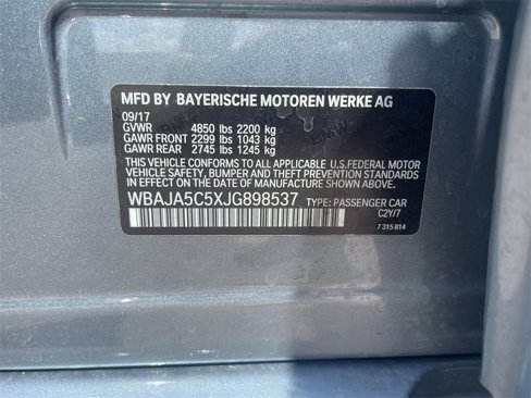 Used 2018 BMW 530i image 27