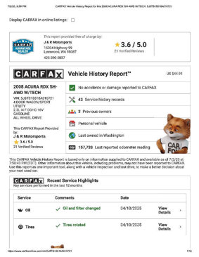 Used 2008 Acura RDX SH-AWD w/ Technology Package image 28