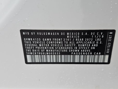 Used 2020 Volkswagen Jetta SE image 32