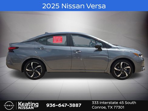 Certified 2025 Nissan Versa SR w/ Trunk Package image 2