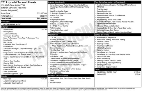 Used 2019 Hyundai Tucson Ultimate image 11