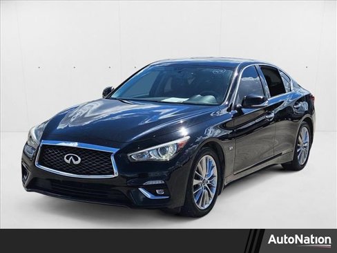 Used 2019 INFINITI Q50 Luxe w/ Cargo Package (L96) image 1