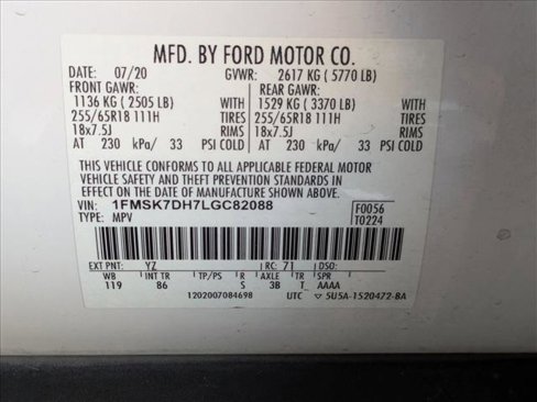 Used 2020 Ford Explorer XLT image 26