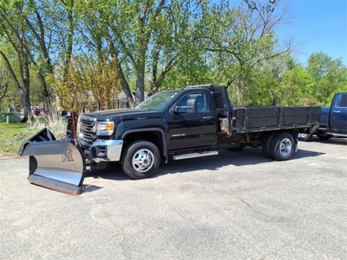 Used 2015 GMC Sierra 3500 4x4 Regular Cab w/ Snow Plow Prep Package image 8