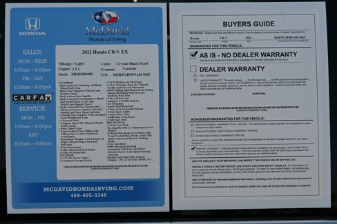Used 2022 Honda CR-V EX image 19