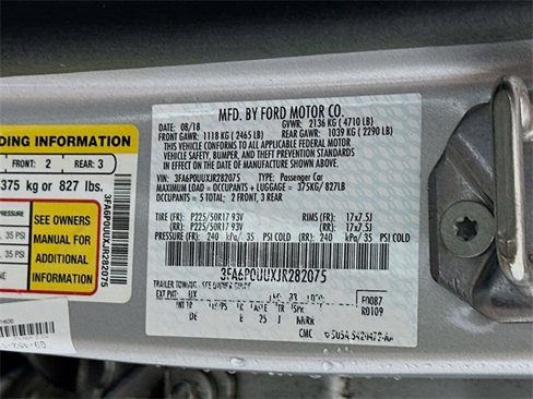 Used 2018 Ford Fusion S image 30