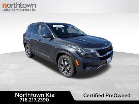 Certified 2021 Kia Seltos EX image 4