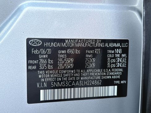 Used 2020 Hyundai Santa Fe SEL image 26