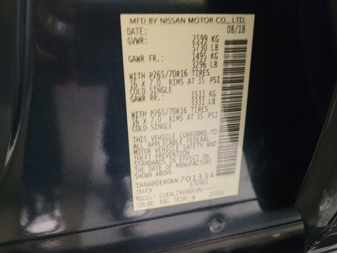 Used 2019 Nissan Frontier SV image 33