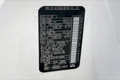 New 2025 INFINITI QX55 Luxe w/ Cargo Package image 18