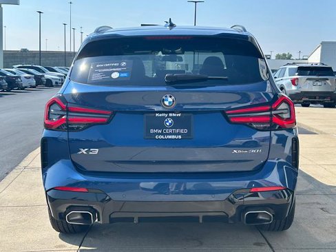 Certified 2022 BMW X3 xDrive30i w/ M Sport Package 2 image 9