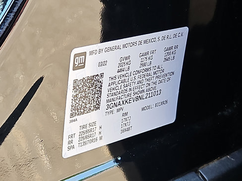 Certified 2022 Chevrolet Equinox LT image 26