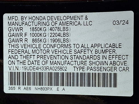 Certified 2024 Acura Integra A-Spec image 28