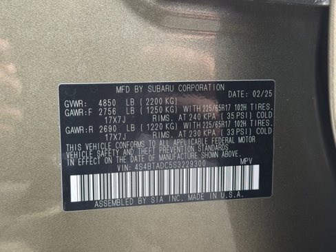 Used 2025 Subaru Outback Premium image 28