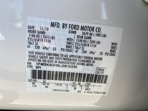 Used 2020 Ford Explorer XLT w/ Comfort Package image 49