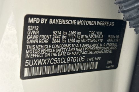 Used 2012 BMW X3 xDrive35i image 21