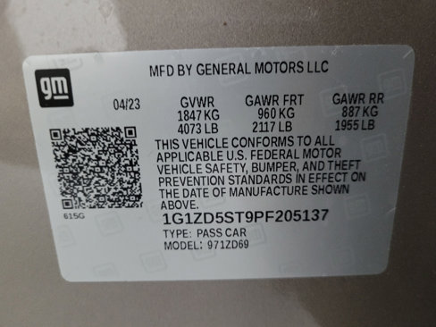 Used 2023 Chevrolet Malibu LT w/ Driver Confidence Package image 33