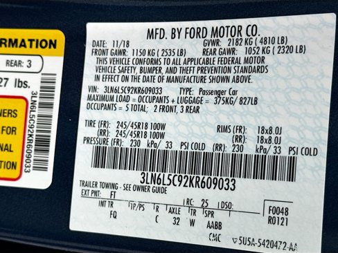 Used 2019 Lincoln MKZ Reserve image 32