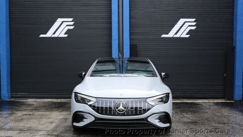 Used 2023 Mercedes-Benz EQE AMG 4MATIC Sedan w/ AMG Night Package image 8