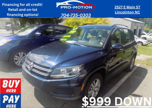 Used 2016 Volkswagen Tiguan S image 1