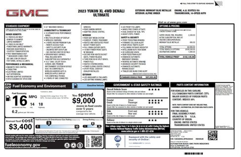 Used 2023 GMC Yukon XL Denali Ultimate image 9