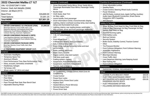 Used 2022 Chevrolet Malibu LT image 5