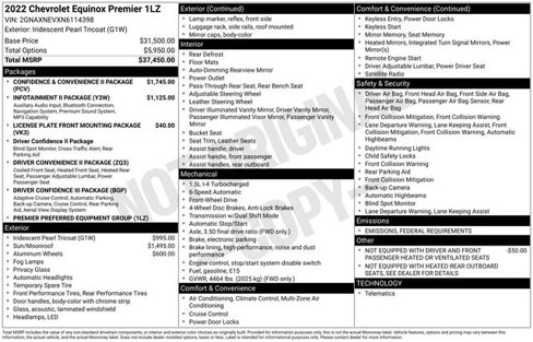 Used 2022 Chevrolet Equinox Premier image 34