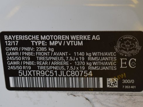 Used 2018 BMW X3 xDrive30i image 55