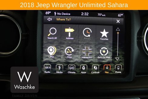Used 2018 Jeep Wrangler Unlimited Sahara image 55