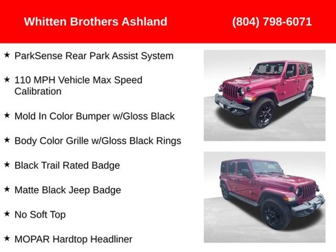Used 2022 Jeep Wrangler Unlimited Sahara image 7