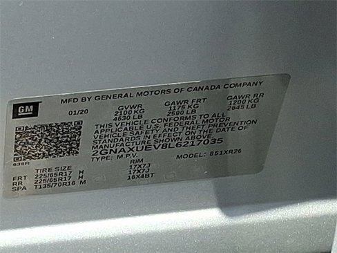 Used 2020 Chevrolet Equinox LT image 19