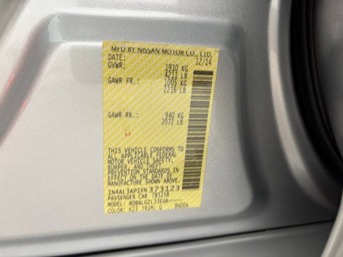 Used 2015 Nissan Altima 2.5 S w/ Power Driver Seat Package image 27